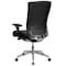 Flash Furniture Hercules Office Chair, Black Back, 28-1/2 in W 25" L 47-1/2" H, Leather Seat GO-WY-85H-1-GG - alternate 3